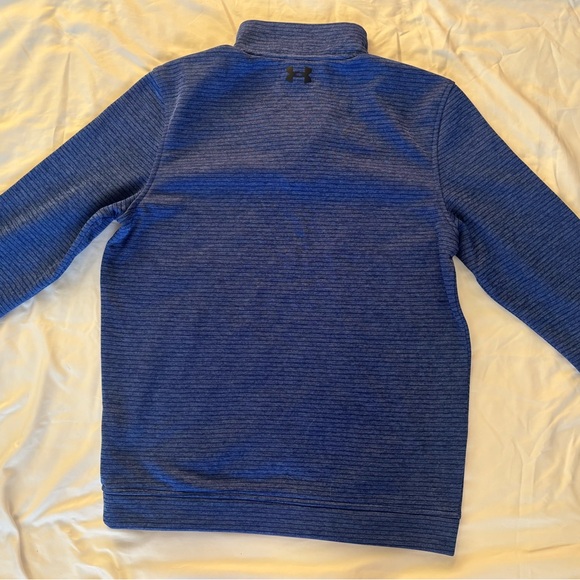 Under Armour Royal Blue Half-Zip Top - Picture 5 of 9